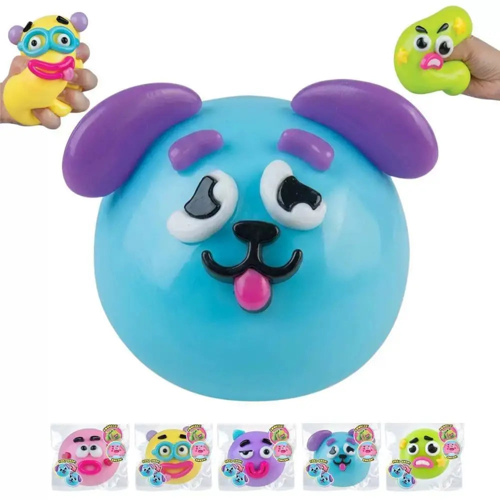 Smushers Face-Swap Squishy Dog Toy: A Transformative Stress Relief Tool with Slow-Rebound Features