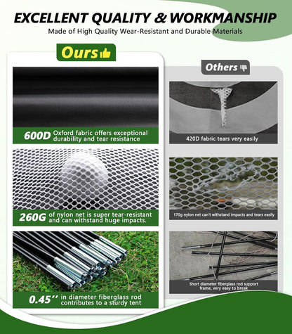 Transform Your Game with Our All-in-One 10x7ft Golf Practice Net! Perfect for Backyard & Indoor Training ⛳️🏌️‍♂️ #GolfTraining #GolfLife