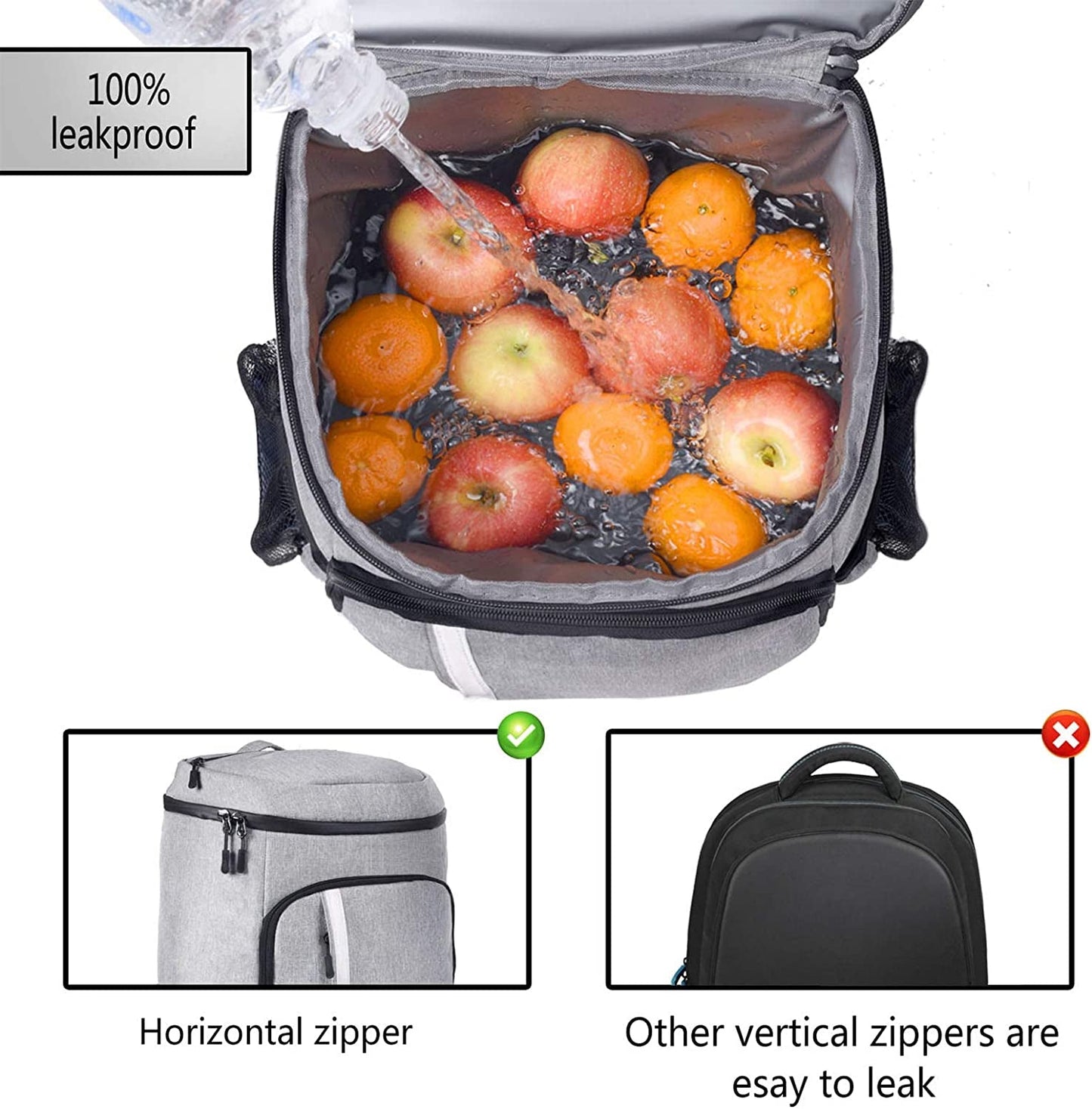 Ultimate Insulated Backpack Cooler - Lightweight, Leakproof & Versatile for All Your Outdoor Adventures