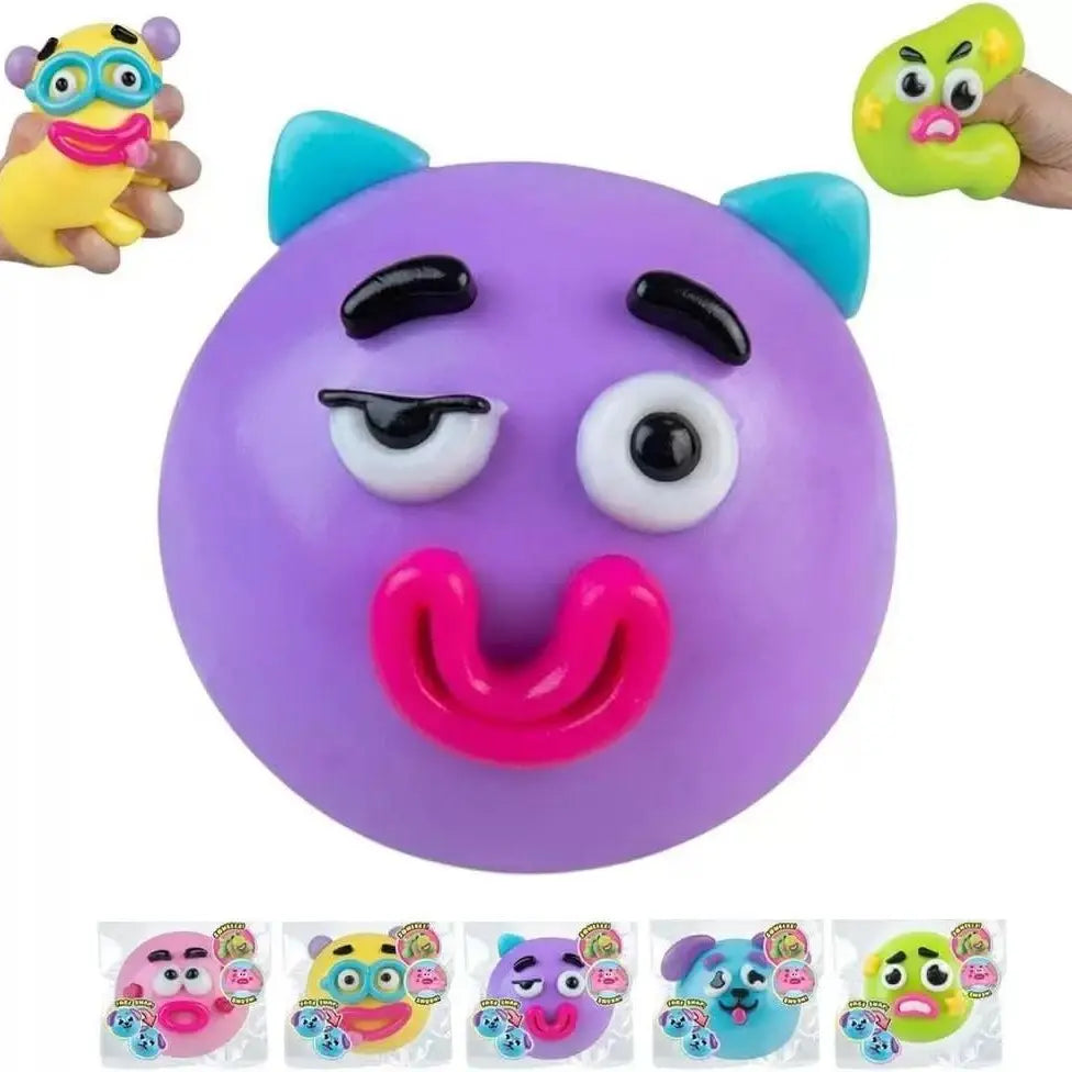 Smushers Face-Swap Squishy Dog Toy: A Transformative Stress Relief Tool with Slow-Rebound Features