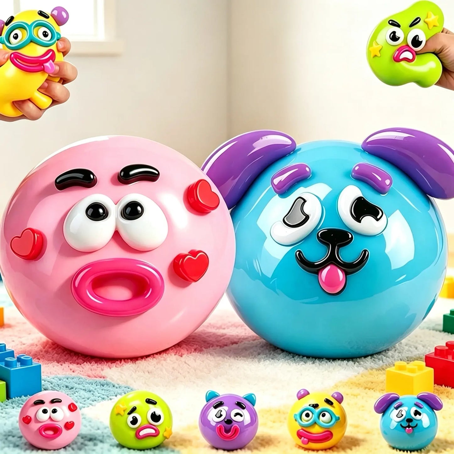 Smushers Face-Swap Squishy Dog Toy: A Transformative Stress Relief Tool with Slow-Rebound Features