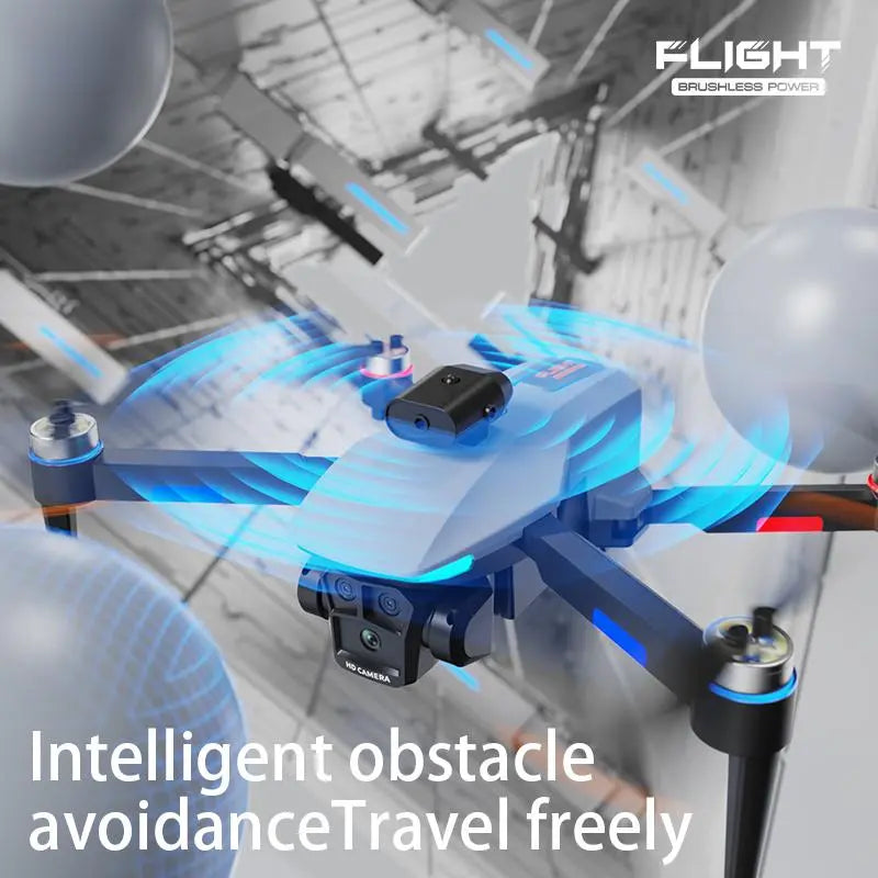 MREGB 2026 New RC Drone with Built-In Screen, HD Shooting Quadcopter Design, LED Lights, Obstacle Avoidance, Novice-Friendly Cool Gadget for Family Outdoor Fun & Gifting, Black Camera, Drones & Accessories, Cool Gadgets Summerwins