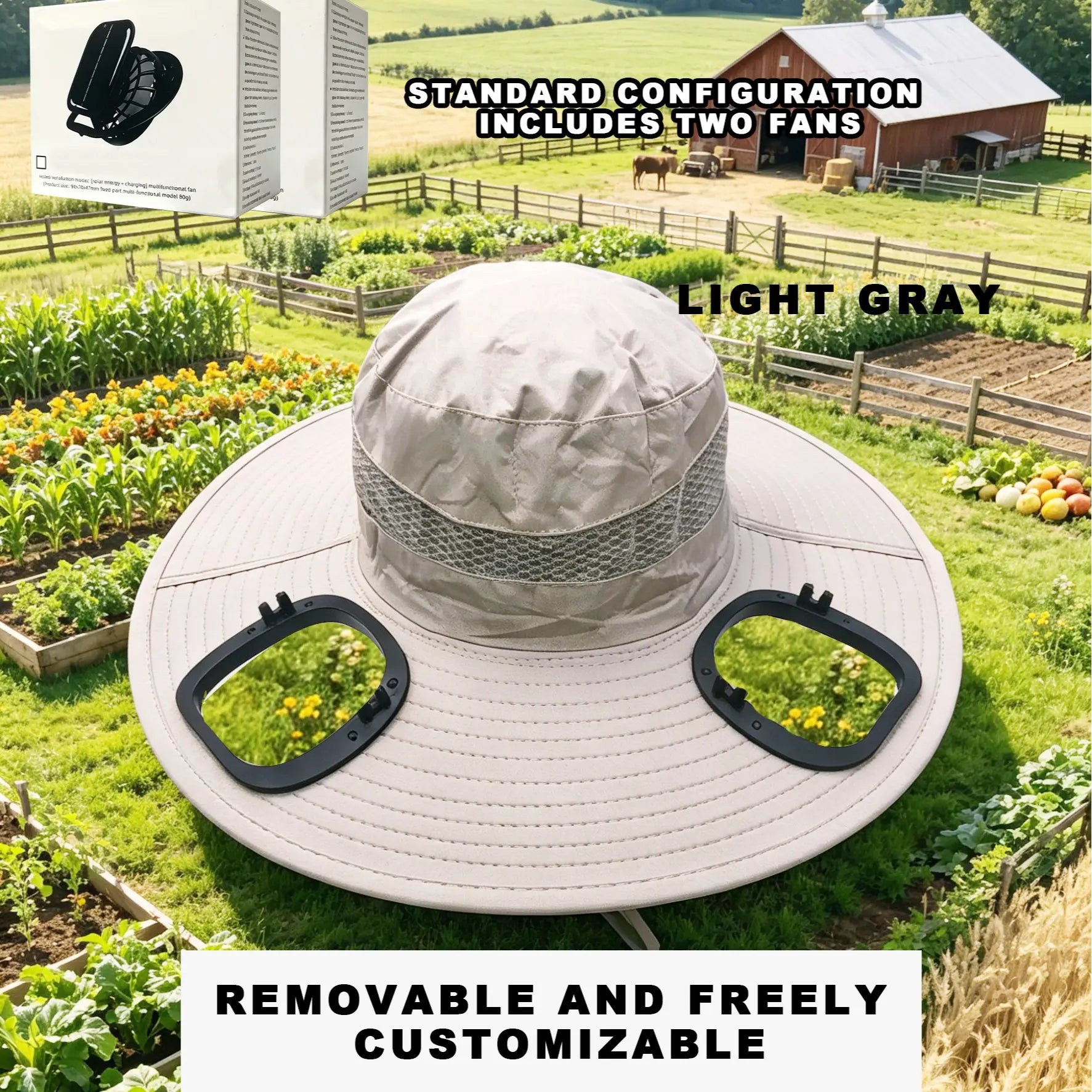 Stay Cool This Summer! ☀️ Perfect for Outdoor Adventures: Hiking, Sports, or Beach Days! 🏕️👒 Unisex Sun Protection Hat with Adjustable Fan! #SummerEssentials #StayCool