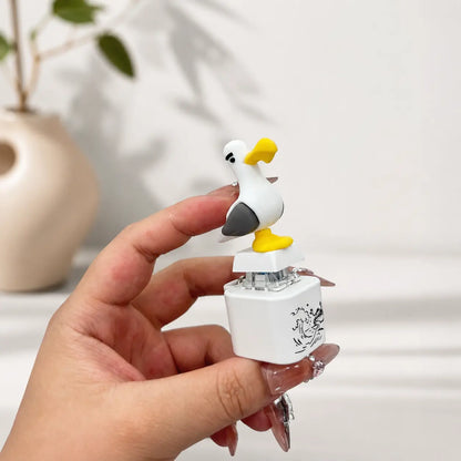 Seagull MINE! Button Keychain with Real Sound and LED Light - Interactive Gift for Friends and Family by Summerwins