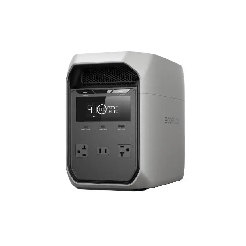 ECOFLOW DELTA 3 Classic Portable Power Station with LiFePO4 Battery and Rapid Charging for Home Backup Solutions