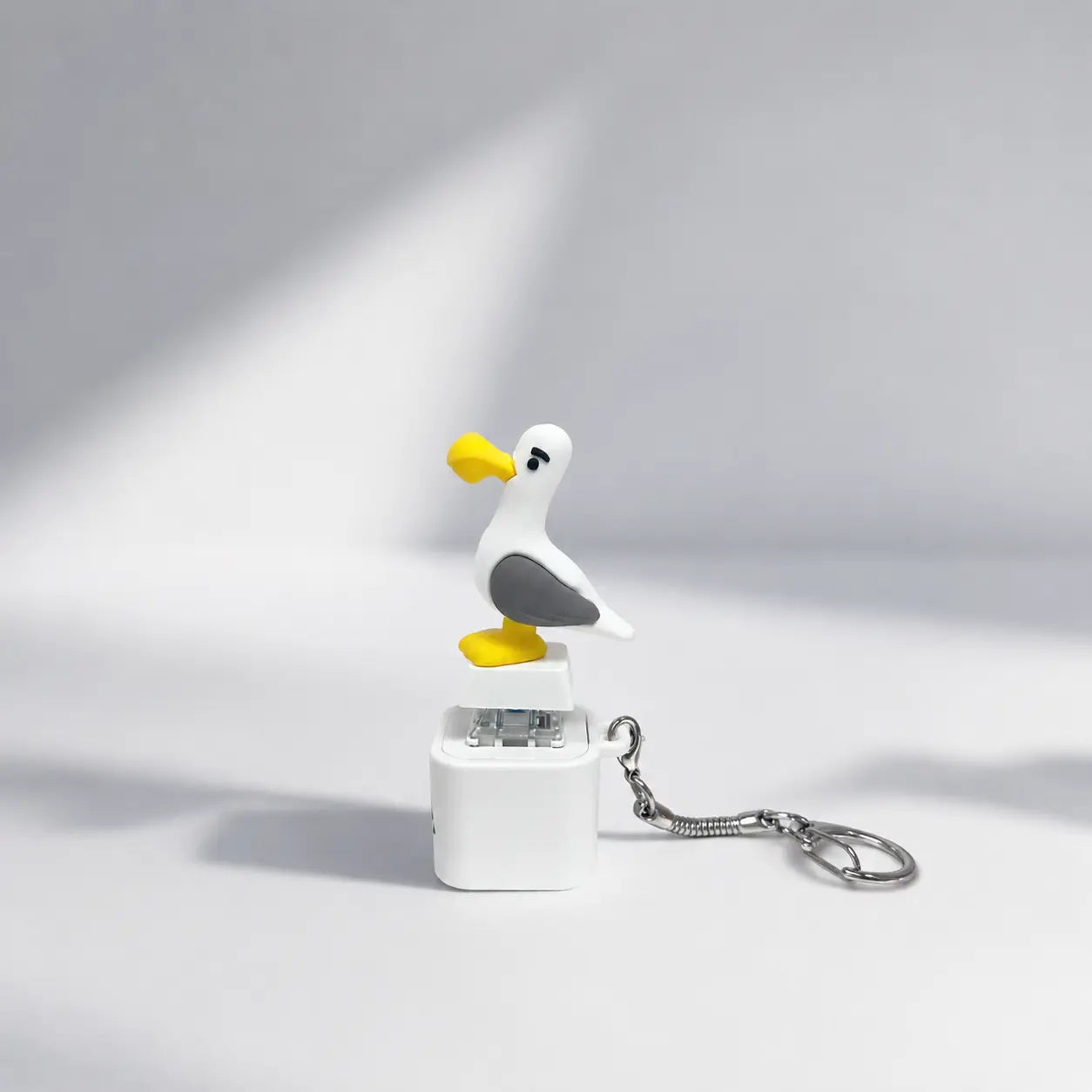 Seagull MINE! Button Keychain with Real Sound and LED Light - Interactive Gift for Friends and Family by Summerwins