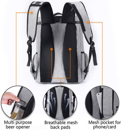 Ultimate Insulated Backpack Cooler - Lightweight, Leakproof & Versatile for All Your Outdoor Adventures
